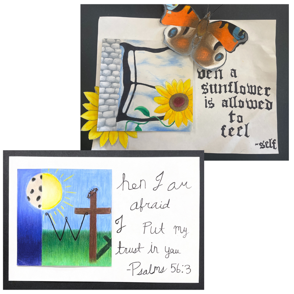 LHS Drawing & Painting 1 Illuminated Letters