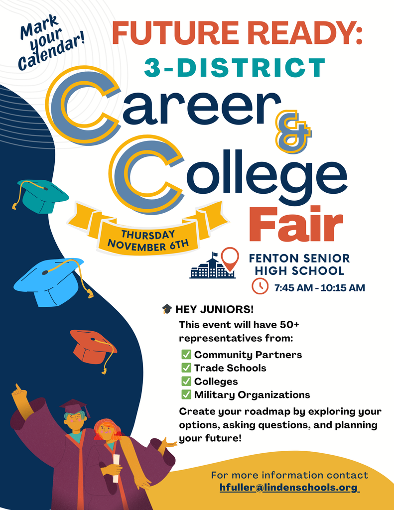 Future Ready! 3District Career & College Fair on Nov. 6 Flyer