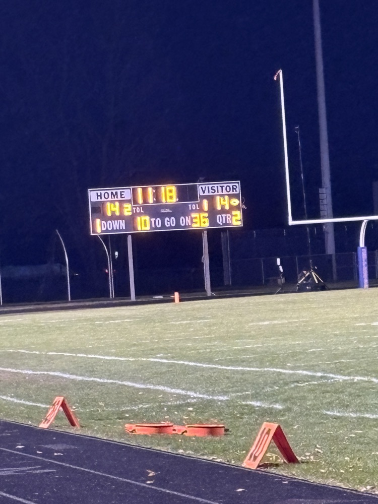 tied at the half. #LINDENEAGLEPRIDE