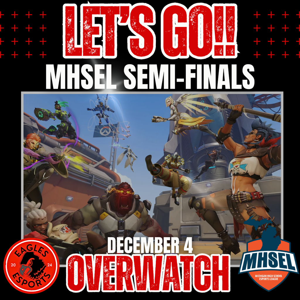 INstagram Esports posts overwatch december 4th mhsel state semi finals eagle