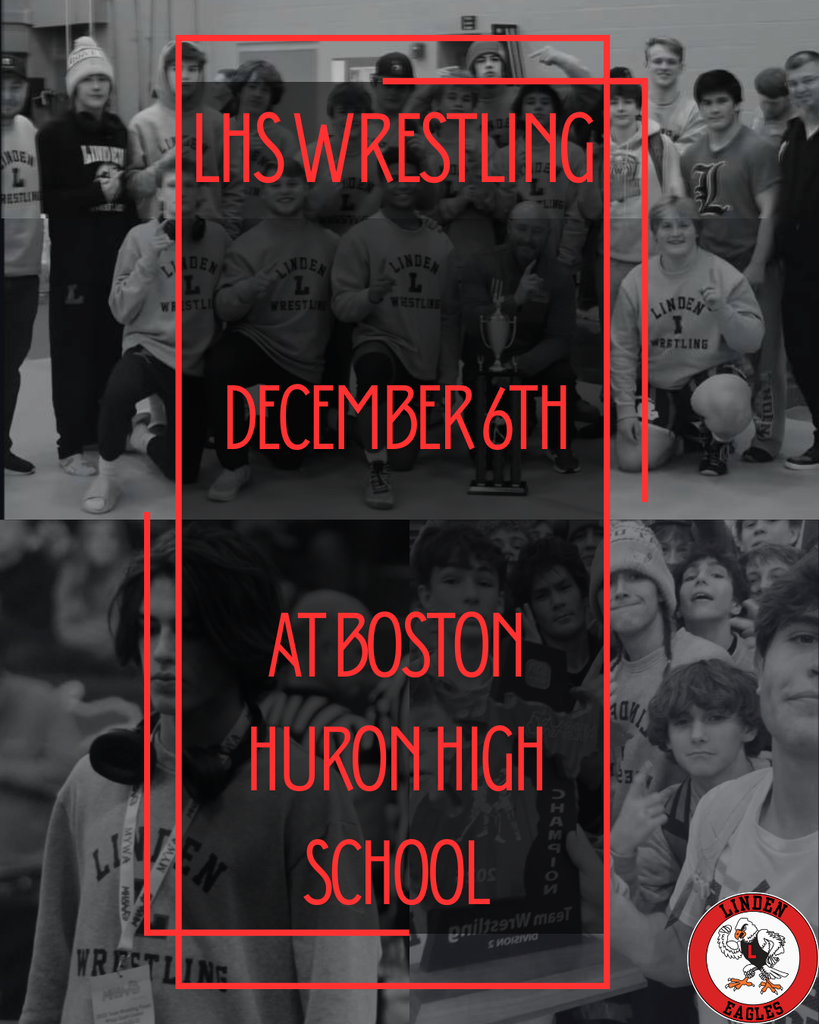 LHS Wrestling (1)at huron high school. boy sin wrestling gear and eagle