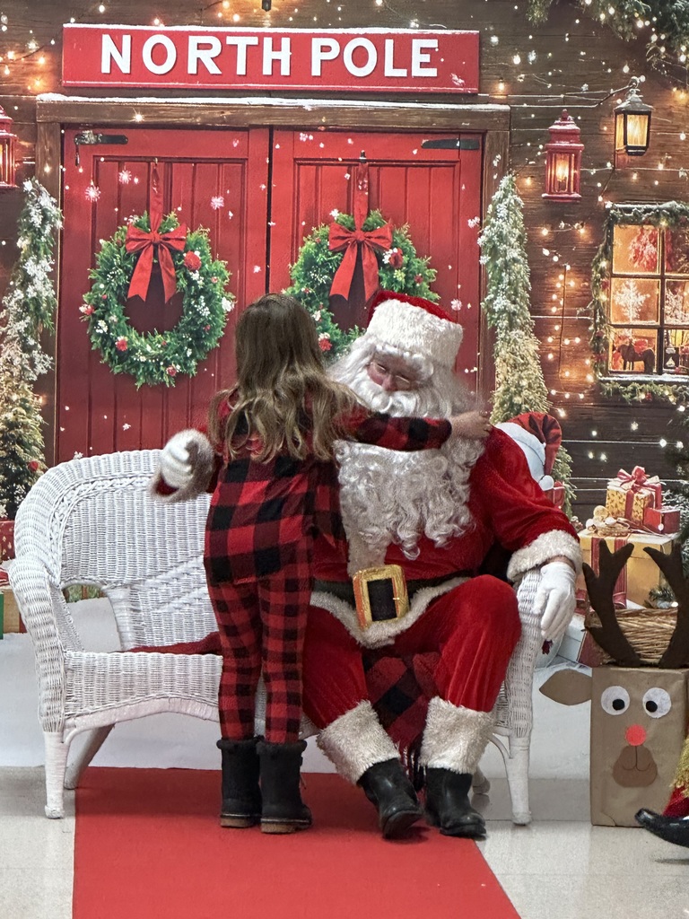 Santa at Hyatt for breakfast