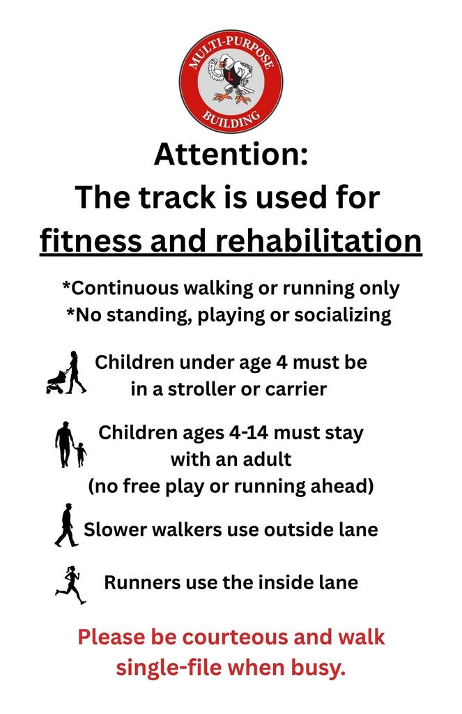 Text re: guidelines and rules for  the Multi-Purpose Building track
