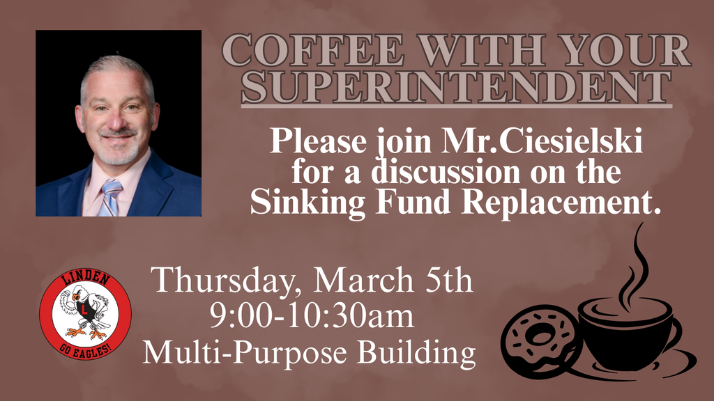 Coffee with the Superintendent