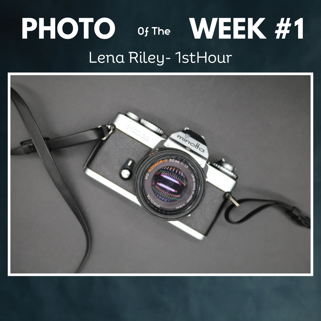 camera with strap on black - photo of the week 1 winner lena riley