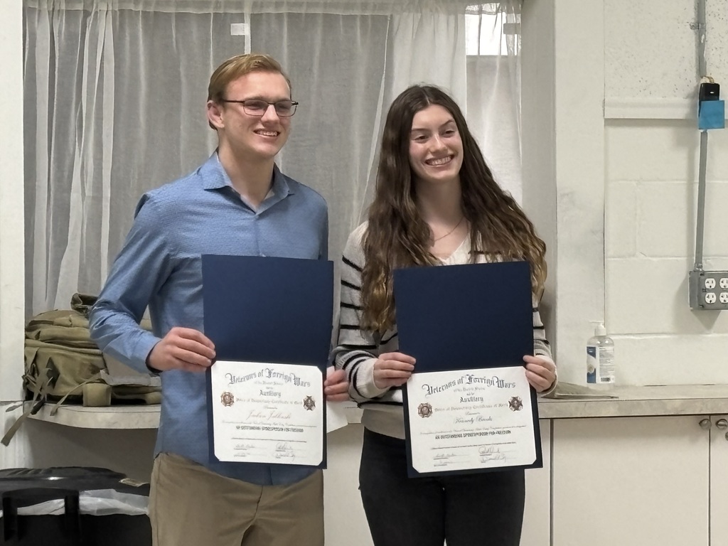 two high school students