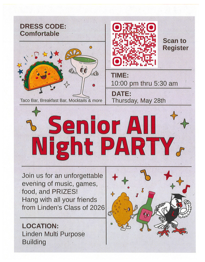 Project Graduation Flyer