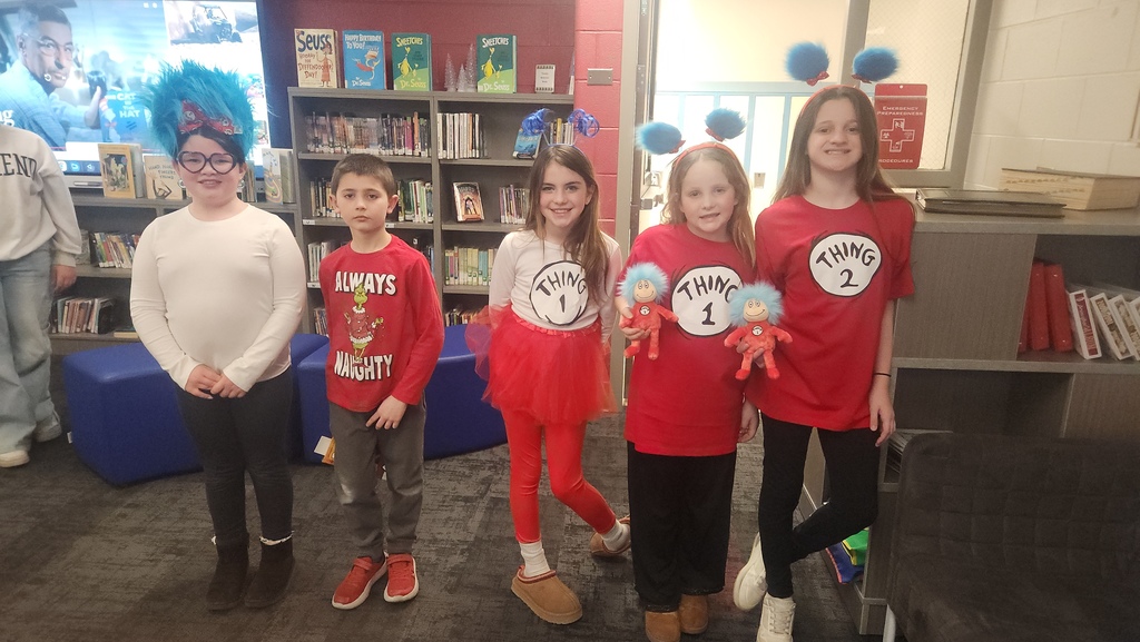 Dr. Seuss characters by Central students