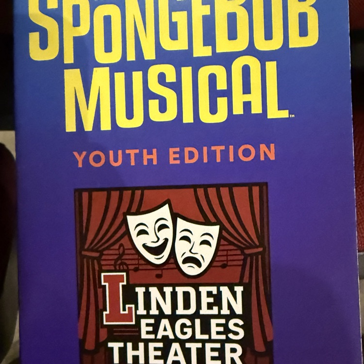 SpongeBob the musical playbill