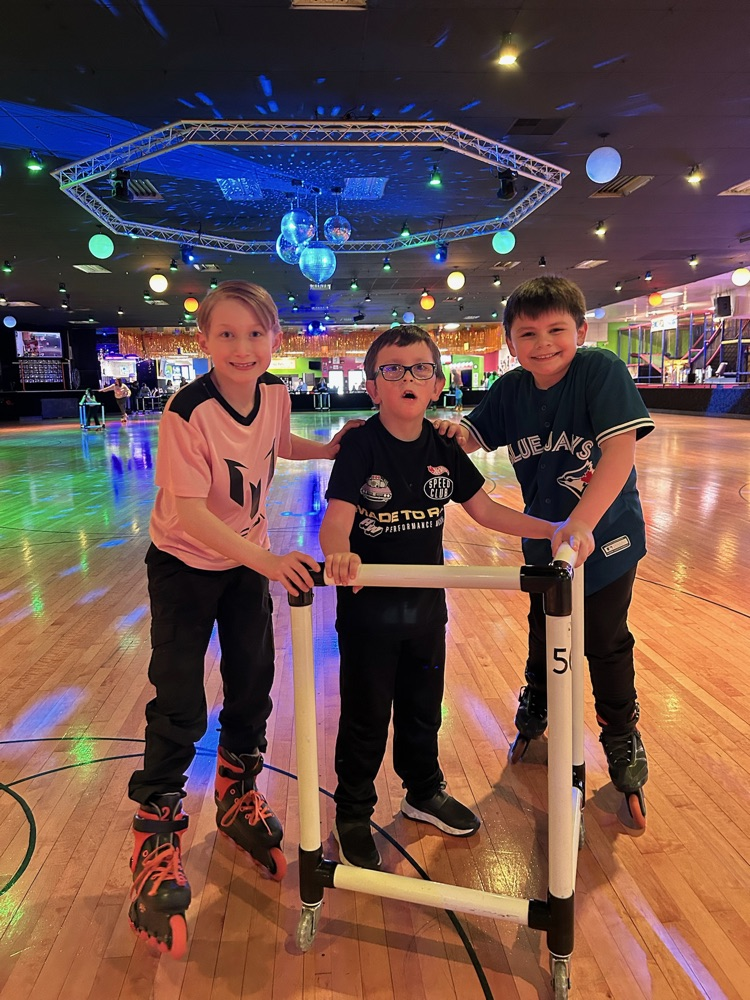 Hyatt's peer buddies and Unified group had an awesome time working together on the STEM Rollhaven Field Trip! 