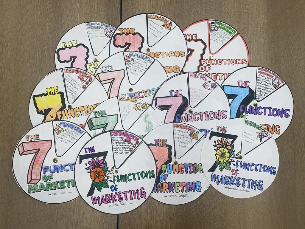 Crafts provide students with a change of pace and showcase their creativity!