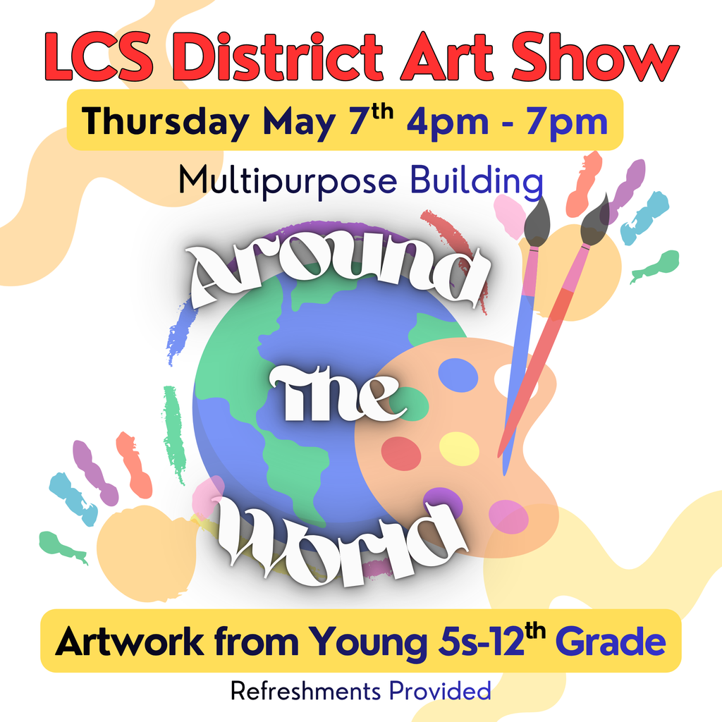 District art show poster