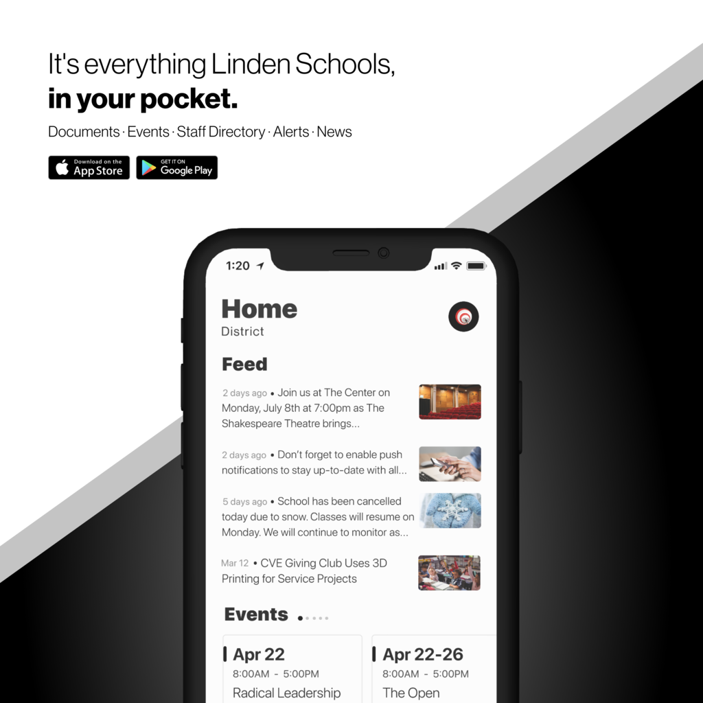 Cell phone with LCS mobile app open on it