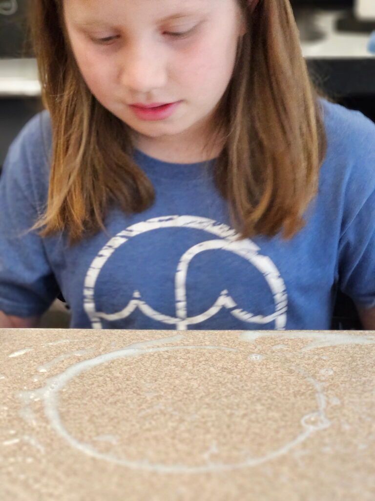 students working