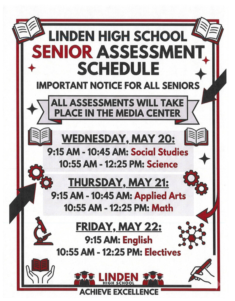 Senior Assessment Information