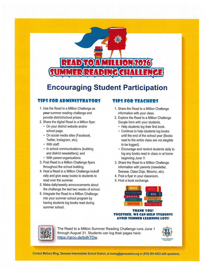 Summer Reading Challenge 2