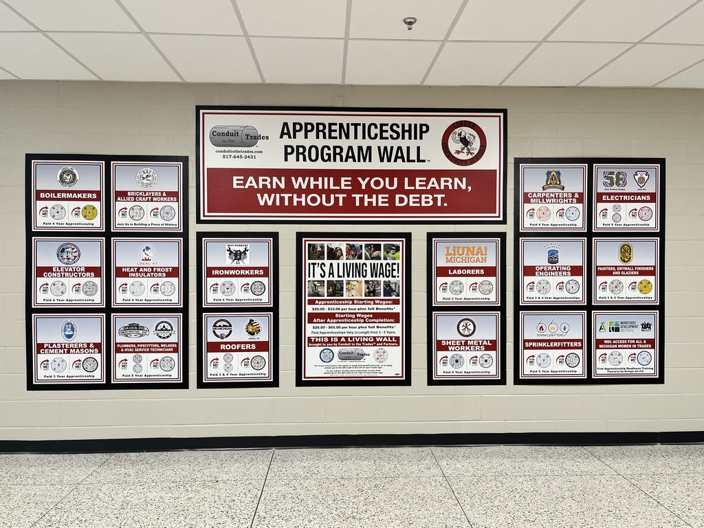 LHS Apprenticeship Wall