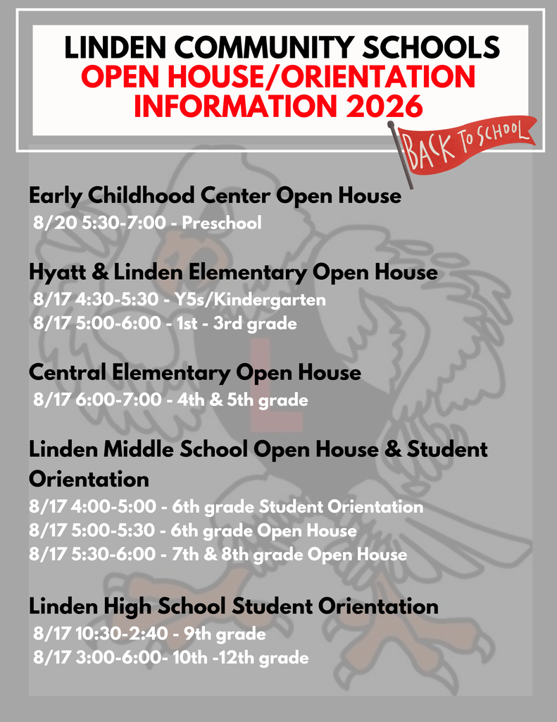 LCS Open House and Orientation information for the 2026-27 school year.