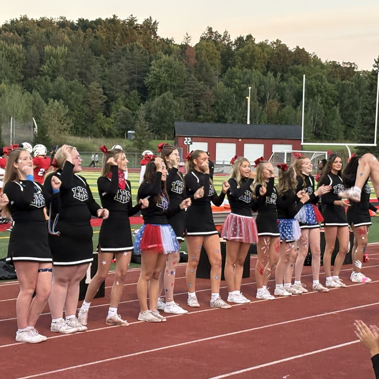 girls varsity team cheering