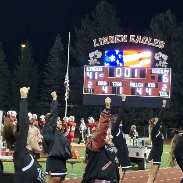 scoreboard shows a victory of 41 to 6