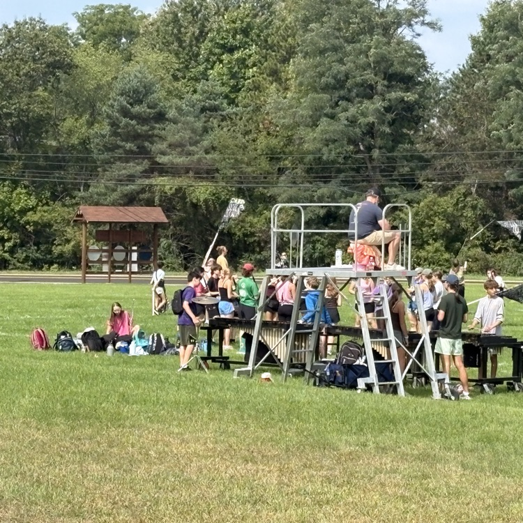 band kids practicing