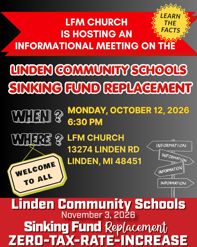 Sinking Fund Information Meeting Flyer