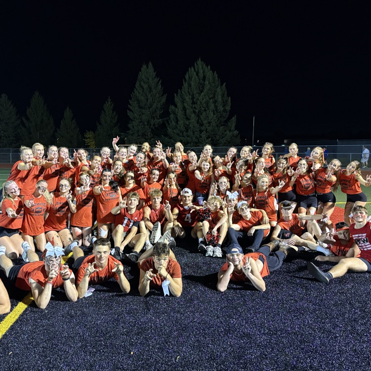 entire power Puff team in the end zone