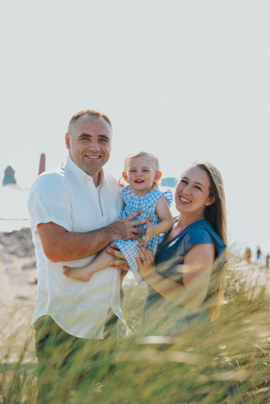 Abigail Goodoe new LHS trainer with family