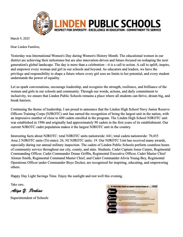 Superintendent's Spotlight Message 03-09-2025