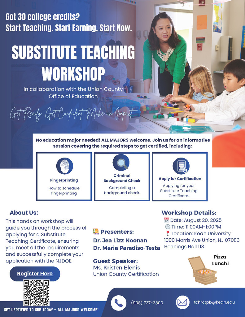 substitute teaching workshop