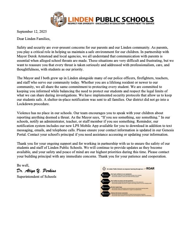 9.12.25 Superintendent's Message