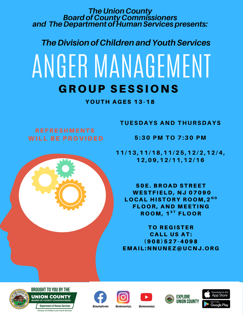 Anger Management Group Sessions