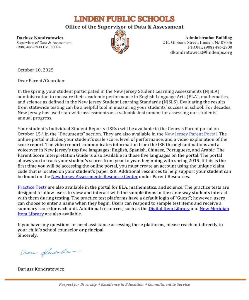 njsla letter