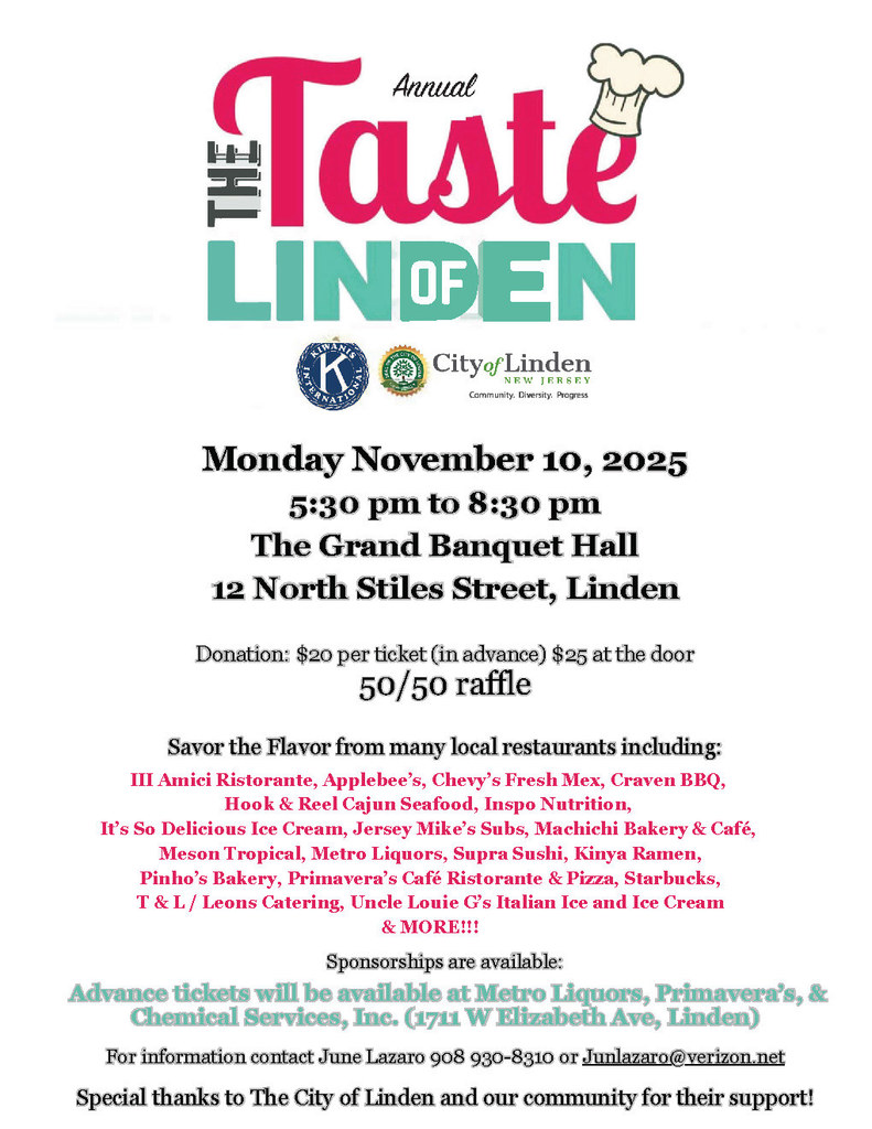taste of linden 2025