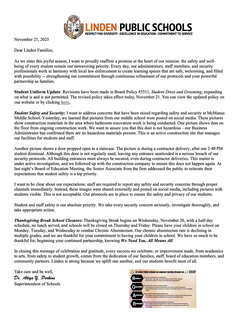 Superintendent Spotlight Nov. 21