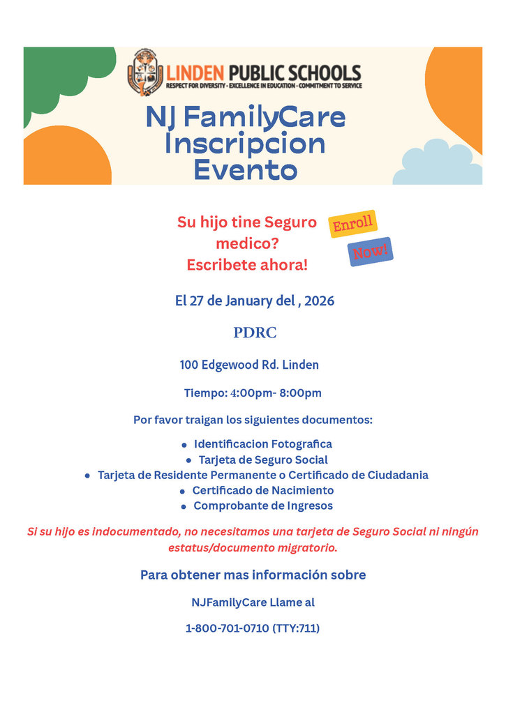 familycare event flyer - spanish