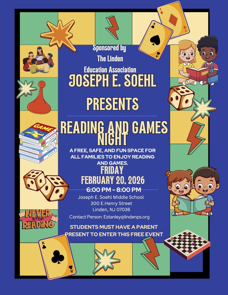 Reading and games night 2026