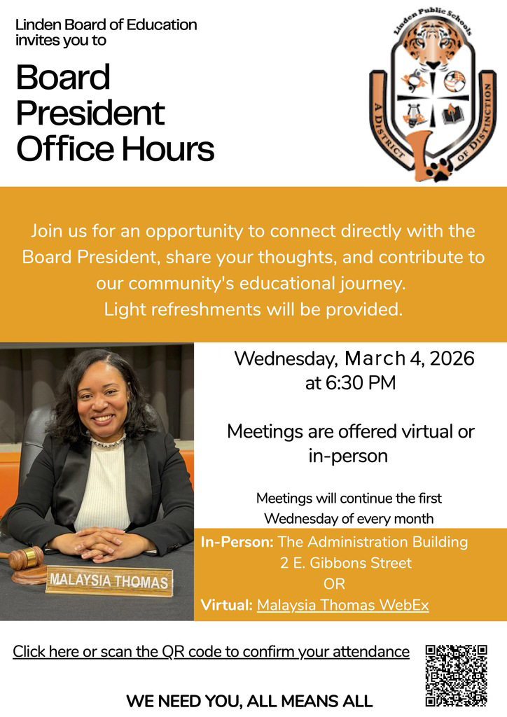 board president office hours march 2026