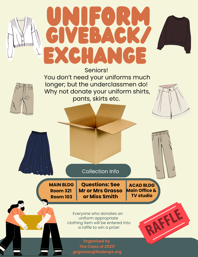 uniform giveback exchange