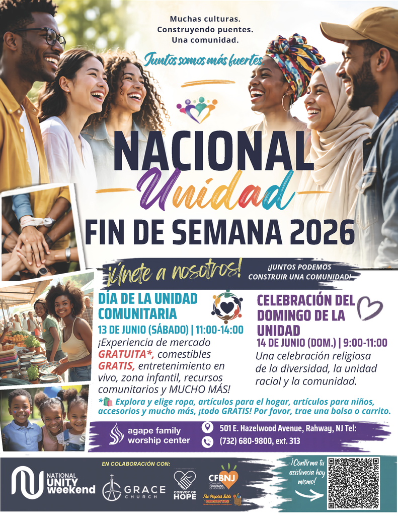 National Unity Weekend 2026 - Spanish