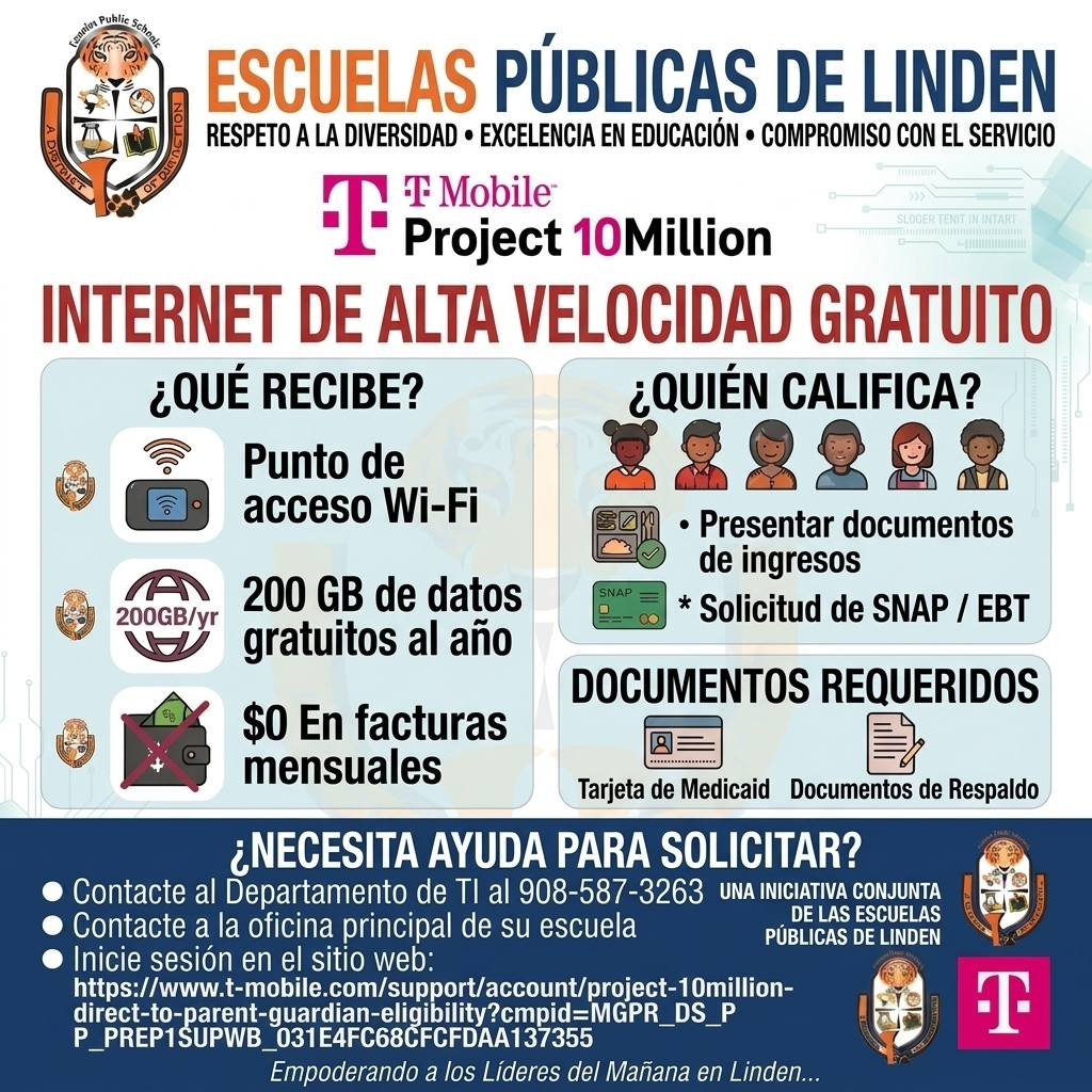 Free Internet for Eligible LPS Families