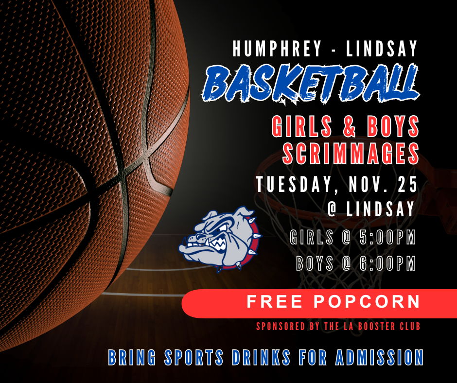 basketball scrimmages flyer