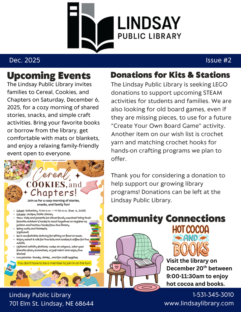 December Newsletter 2025