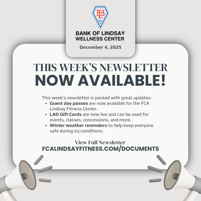 Weekly Newsletter Announcement Graphic