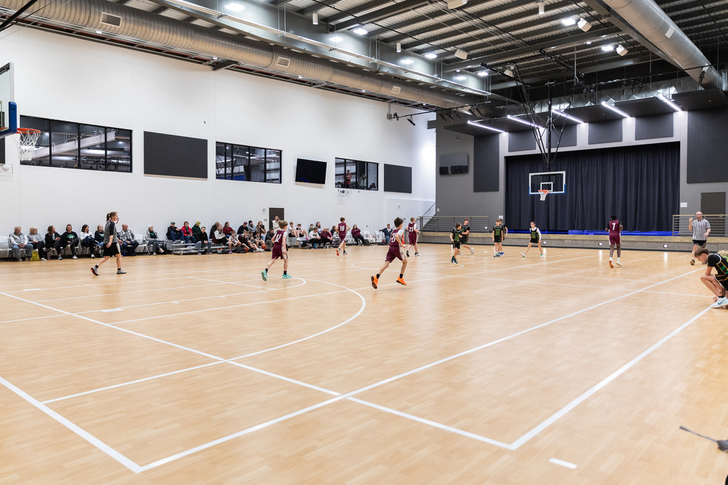 Lindsay Event Center Basketball Game Photo