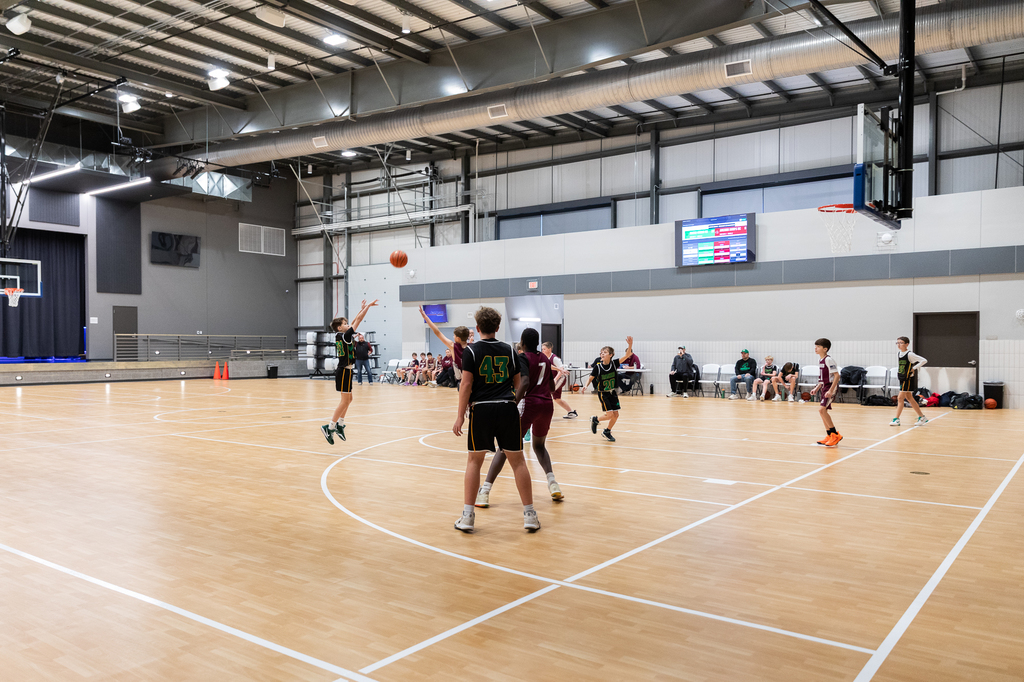 Lindsay Event Center Basketball Game Photo