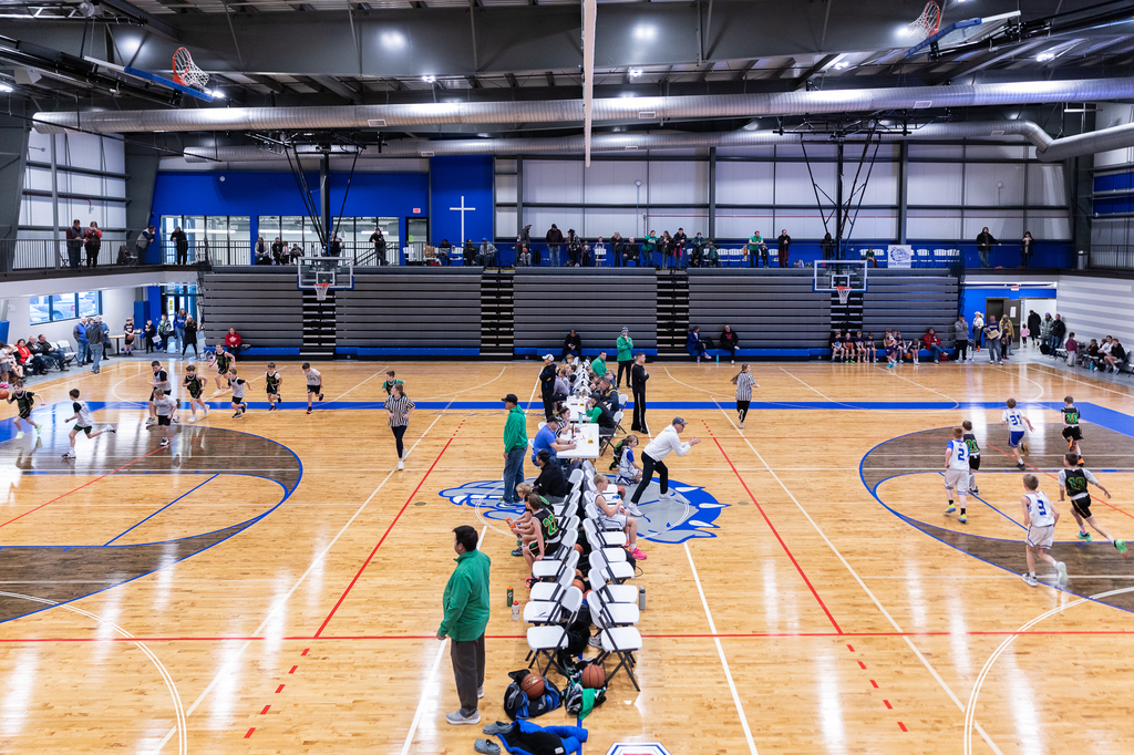 Lindsay Event Center Basketball Game Photo