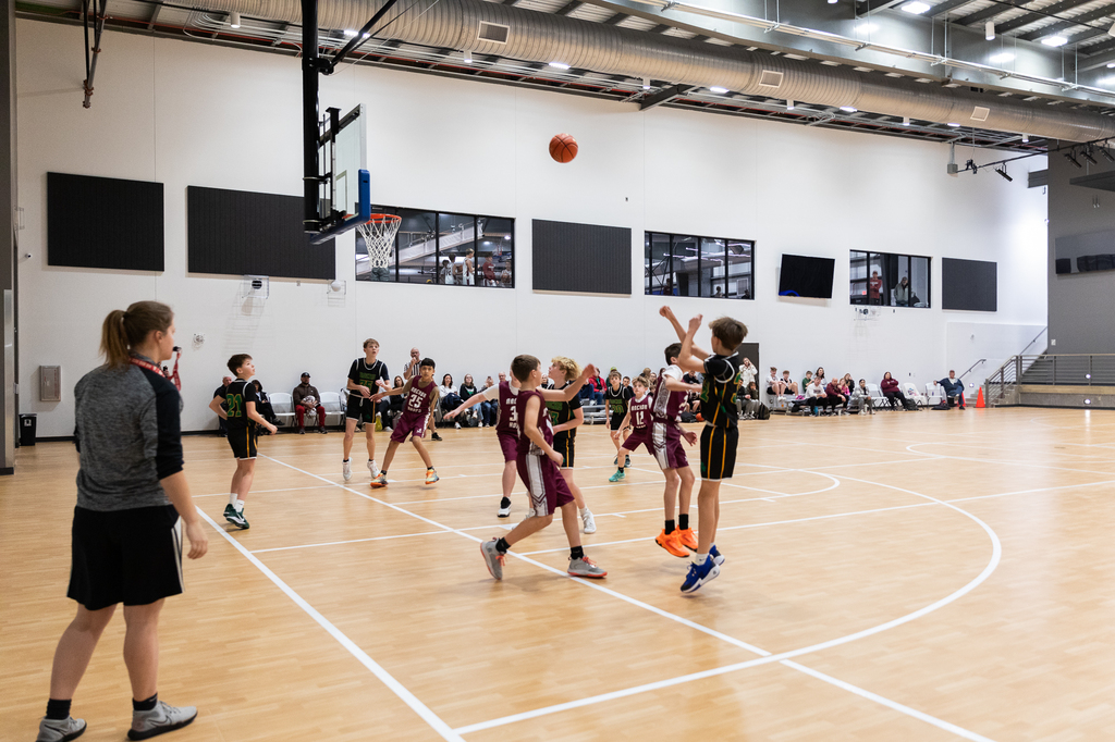 Lindsay Event Center Basketball Game Photo