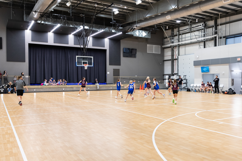 Lindsay Event Center Basketball Game Photo