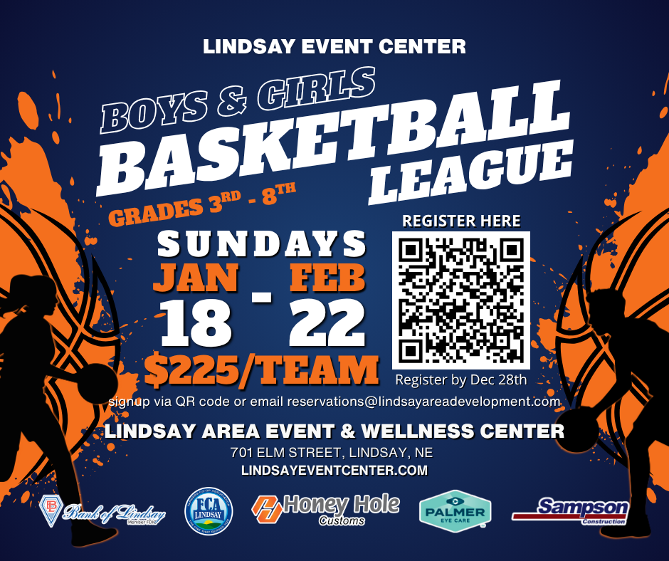 January 18-February 22 - Boys & Girls Youth Basketball League